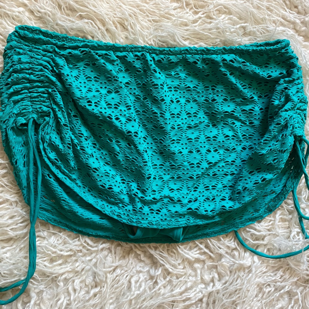 Skirted bikini brief